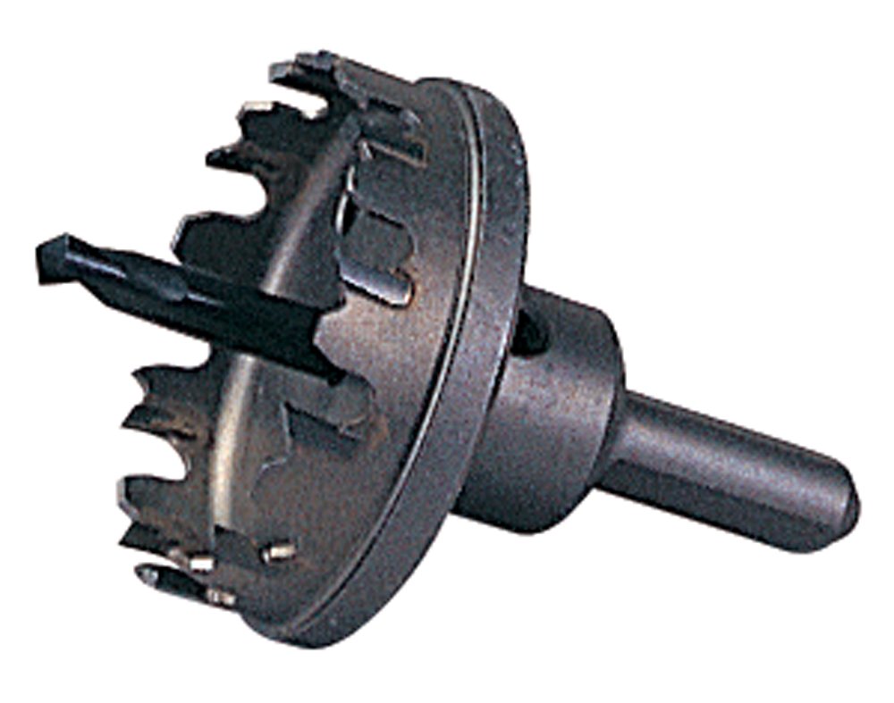 MAKITA 714085-A 3-Inch Carbide-Tipped Hole Cutter - Professional Metal & Wood Cutting Tool for Construction, Plumbing & Electrical Work