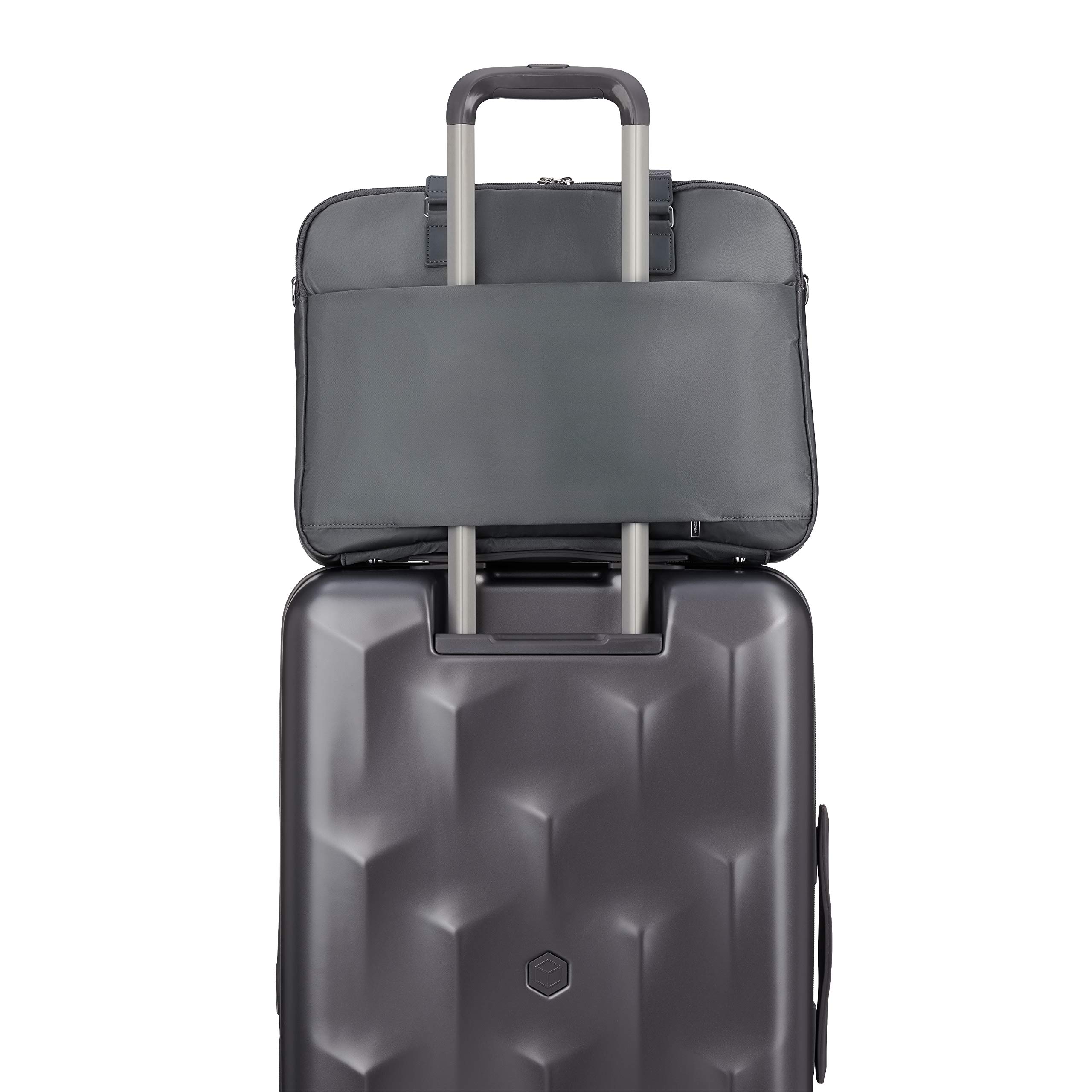 Hedgren Opalia 15.6 Inch Laptop Bag for Women & Men - Durable Business Backpack with Padded Compartment - Iron Gate Grey - Perfect for Work, Travel & Daily Commute