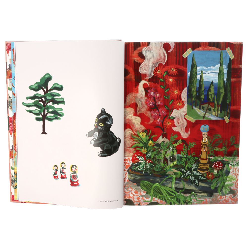 Nathalie Lété Secret Garden Art Book - Whimsical French Illustration Collection for Home Decor, Gift Ideas & Creative Inspiration