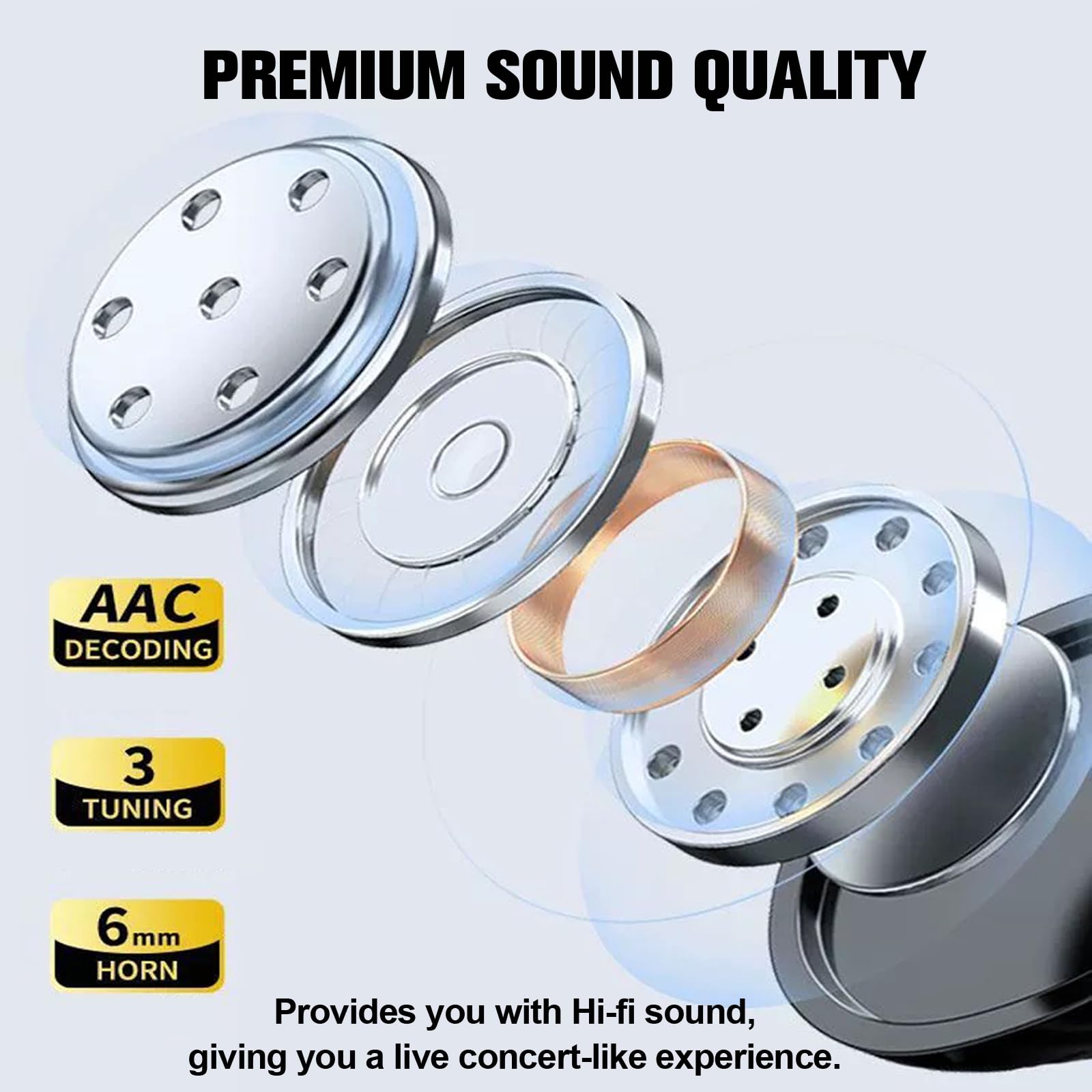 Small Invisible Sleep Earbuds for Small Ear Canals - Bluetooth Wireless Noise Cancelling Headphones for Sleeping, TWS Earphones Compatible with iPhone & Android - Perfect for Side Sleepers, Travel & Relaxation