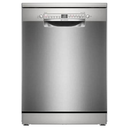 Bosch SMS2HAI12E 60cm Freestanding Dishwasher in Silver Stainless Steel - Perfect for Modern Kitchens and Open-Plan Living Spaces