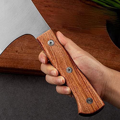 Stainless Steel Meat Cleaver Axe Knife - Sharp & Durable Kitchen Cleaver for Household Use, BY KKZY (Color: Cleaver) - Perfect for Chopping, Slicing, and Preparing Meats