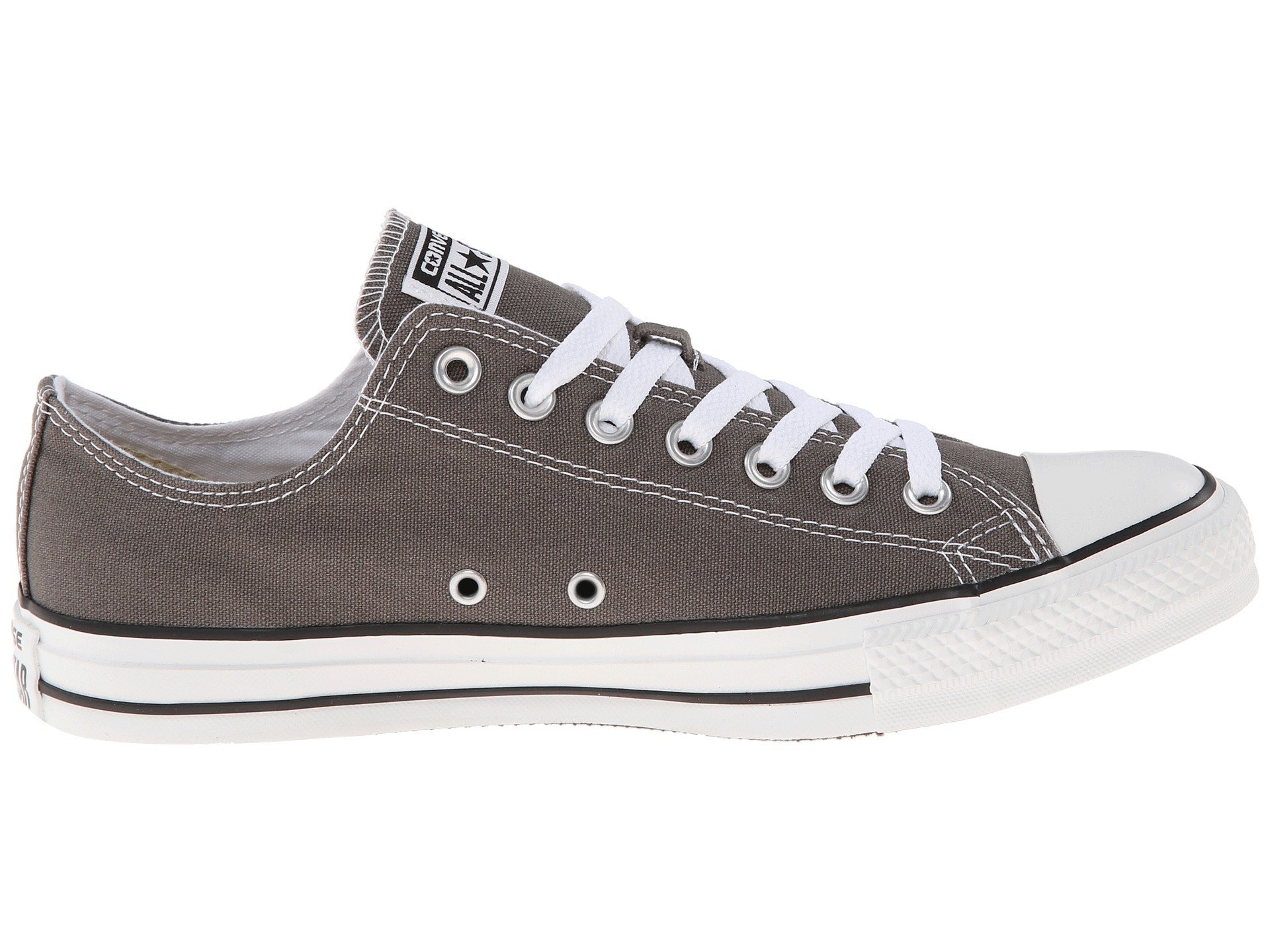 Converse Chuck Taylor All Star High Top Sneakers - Charcoal Grey - Size 9.5 - Classic Canvas Shoes for Men & Women | Perfect for Casual Wear, Street Style & Skateboarding