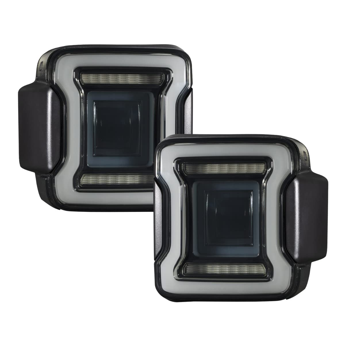 Sequential LED Tail Lights for Jeep Wrangler JL (2018-2025) - Smoked Lens, Plug & Play Installation - Perfect for Off-Roading & Night Driving (Pair)