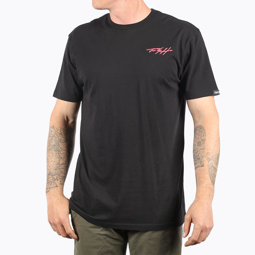 Hideout Tee - Soft Cotton Black T-Shirt for Men | Casual Wear, Street Style & Everyday Comfort