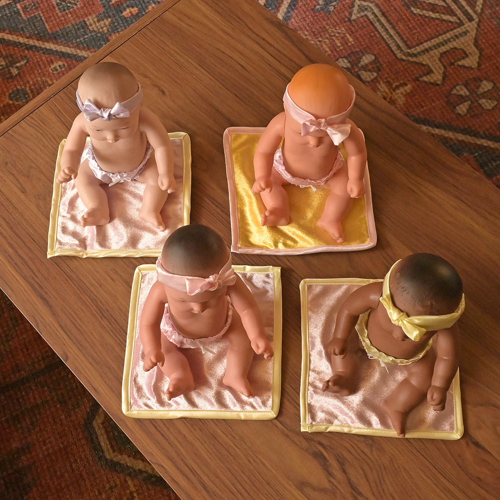 Multi Ethnic Tender Touch Baby Dolls Set of 4 - Realistic Soft Huggable Dolls for Kids, Toddlers & Collectors - Perfect for Playtime, Gift Giving & Educational Diversity Learning