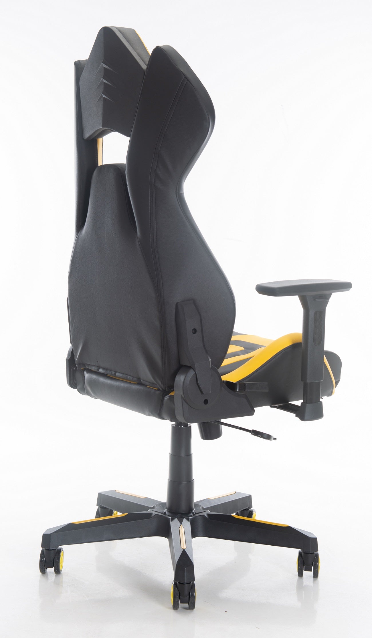 PRO X Series 7901 Ergonomic Gaming Chair - Black & Yellow - High Back Racing Style with Lumbar Support for PC, Console & Office Use