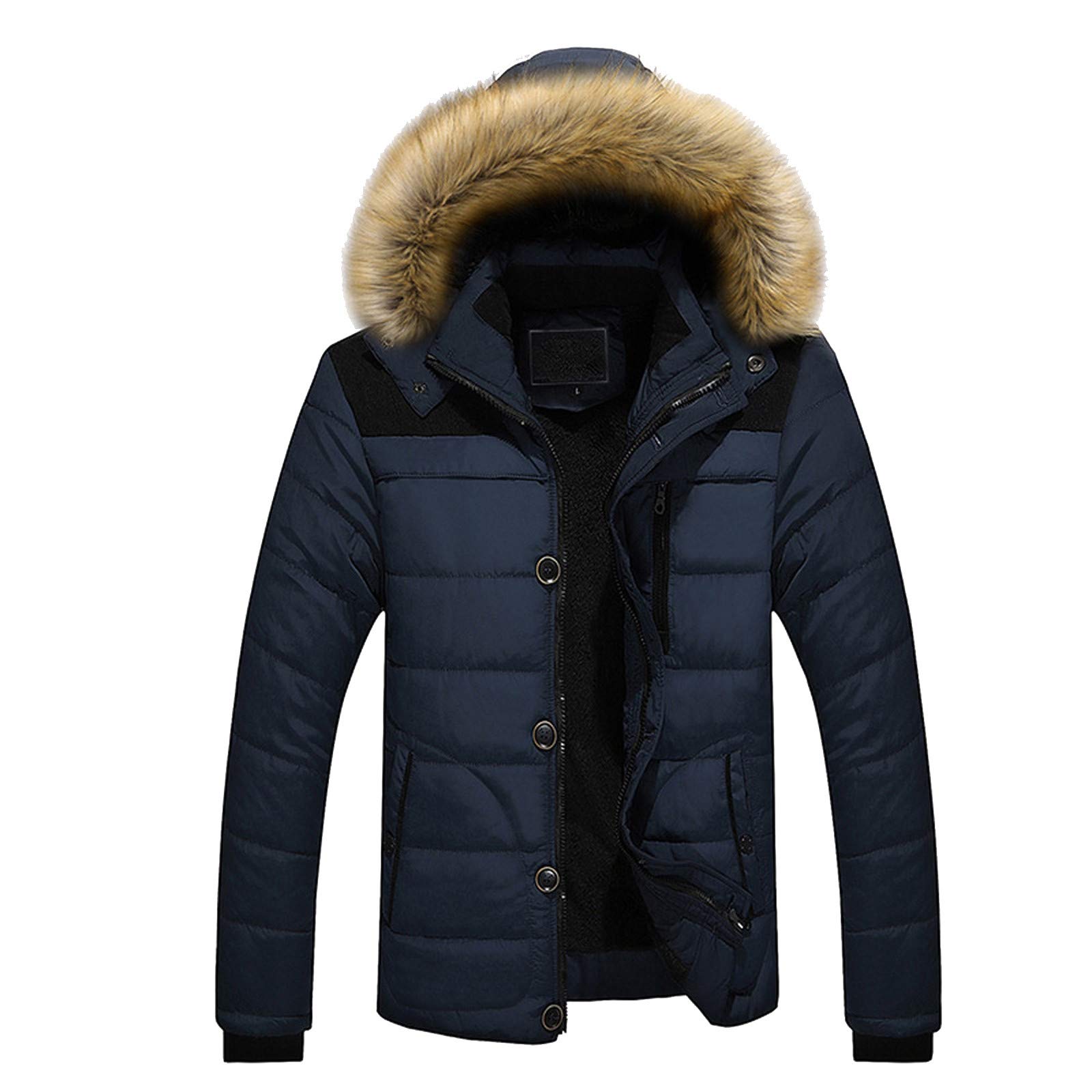 Men's Lightweight Packable Quilted Jacket - Classic Fall Cotton Coat for Outdoor Activities, Travel & Birthday Gifts