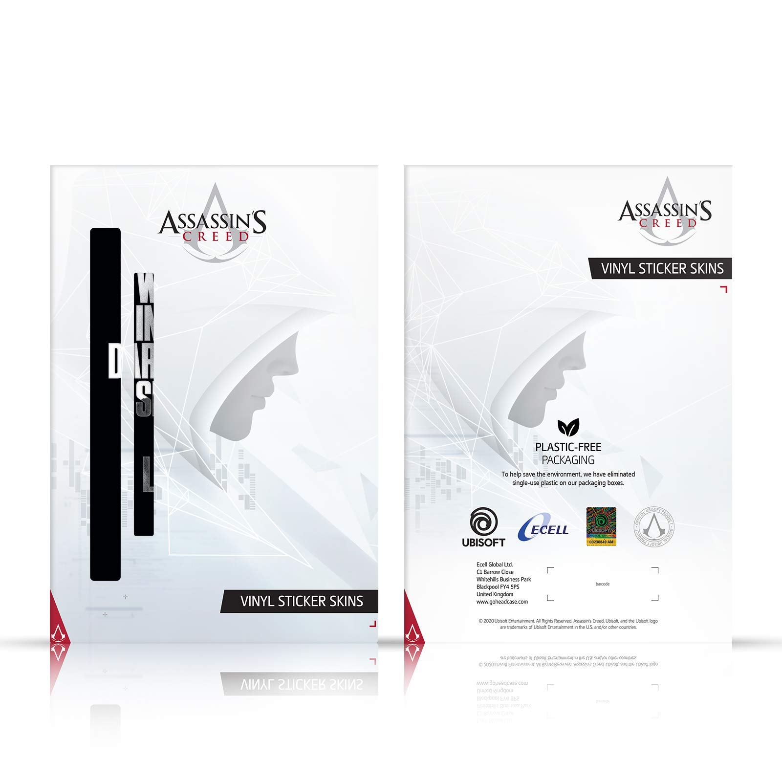 Official Licensed Assassin's Creed Altaïr Hidden Blade Matte Vinyl Skin Decal Sticker for Xbox One S/X Controller - Gaming Accessory for AC Fans & Console Protection