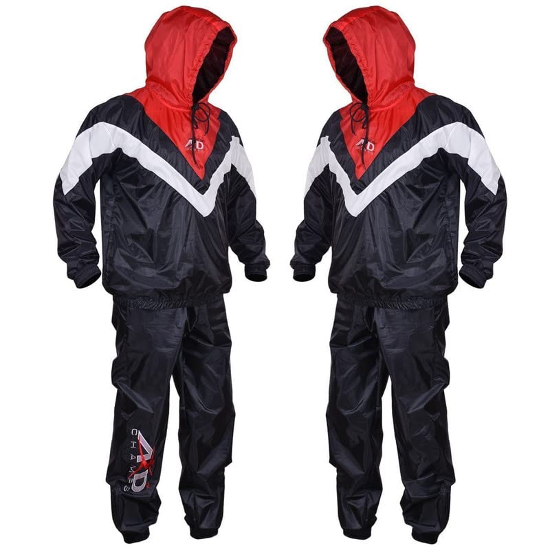 Premium Heavy Duty Sweat Suit for Sauna & Gym - Anti-Rip Workout Tracksuit for Weight Loss & Fitness Training | Ideal for Hot Yoga, Running, Home Exercise & Post-Workout Recovery
