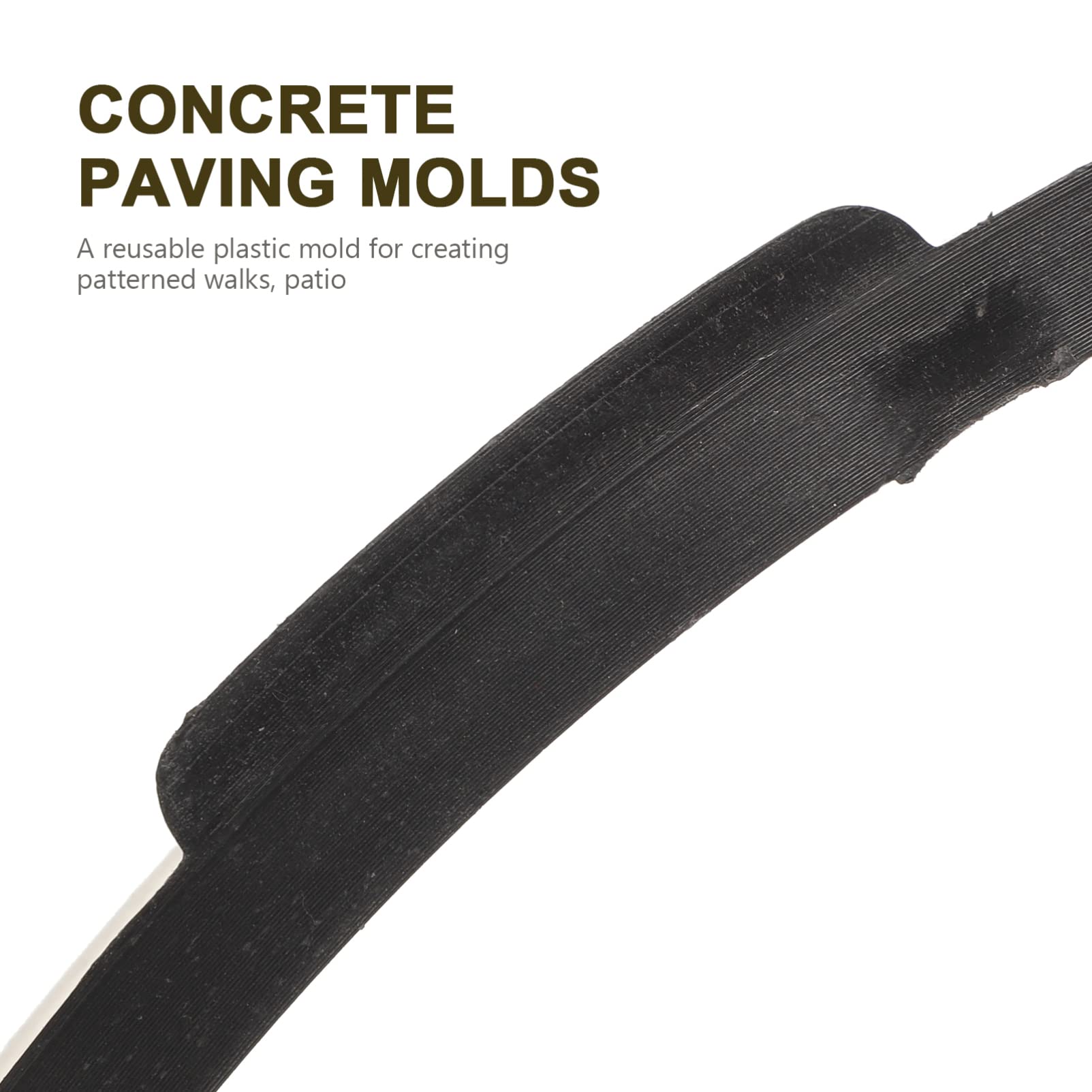 Yardwe 2-Piece Garden Paving Mold Set - Round Stepping Stone Maker for Concrete Walkways, Irregular Pavers & DIY Garden Paths | Perfect for Patios, Driveways & Outdoor Landscaping Projects