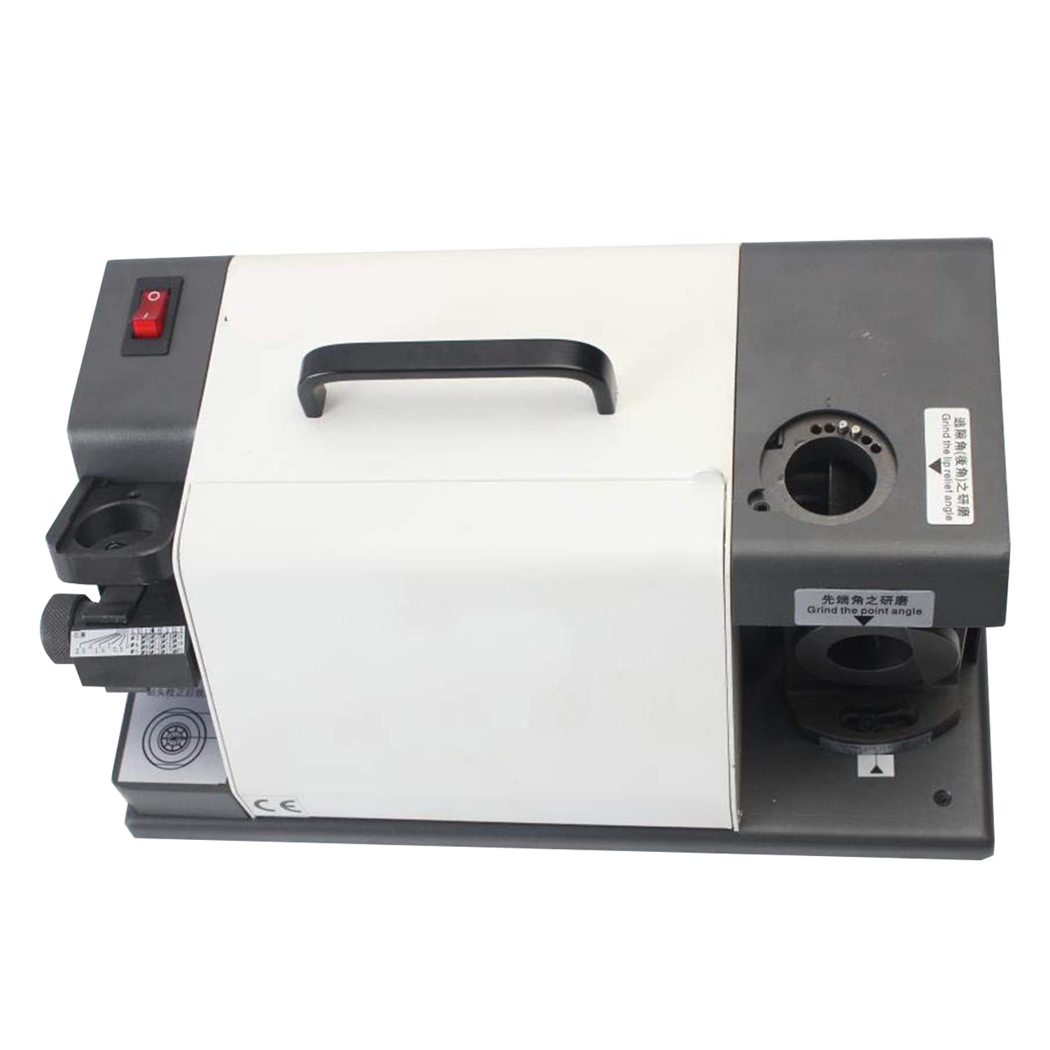 KAKA INDUSTRIAL TX-Z20 Drill Bit Sharpener & Grinder Machine - 18 Collet CNC Router Bit Sharpening Tool | Portable for Metal, Wood, DIY Projects & Workshop Use