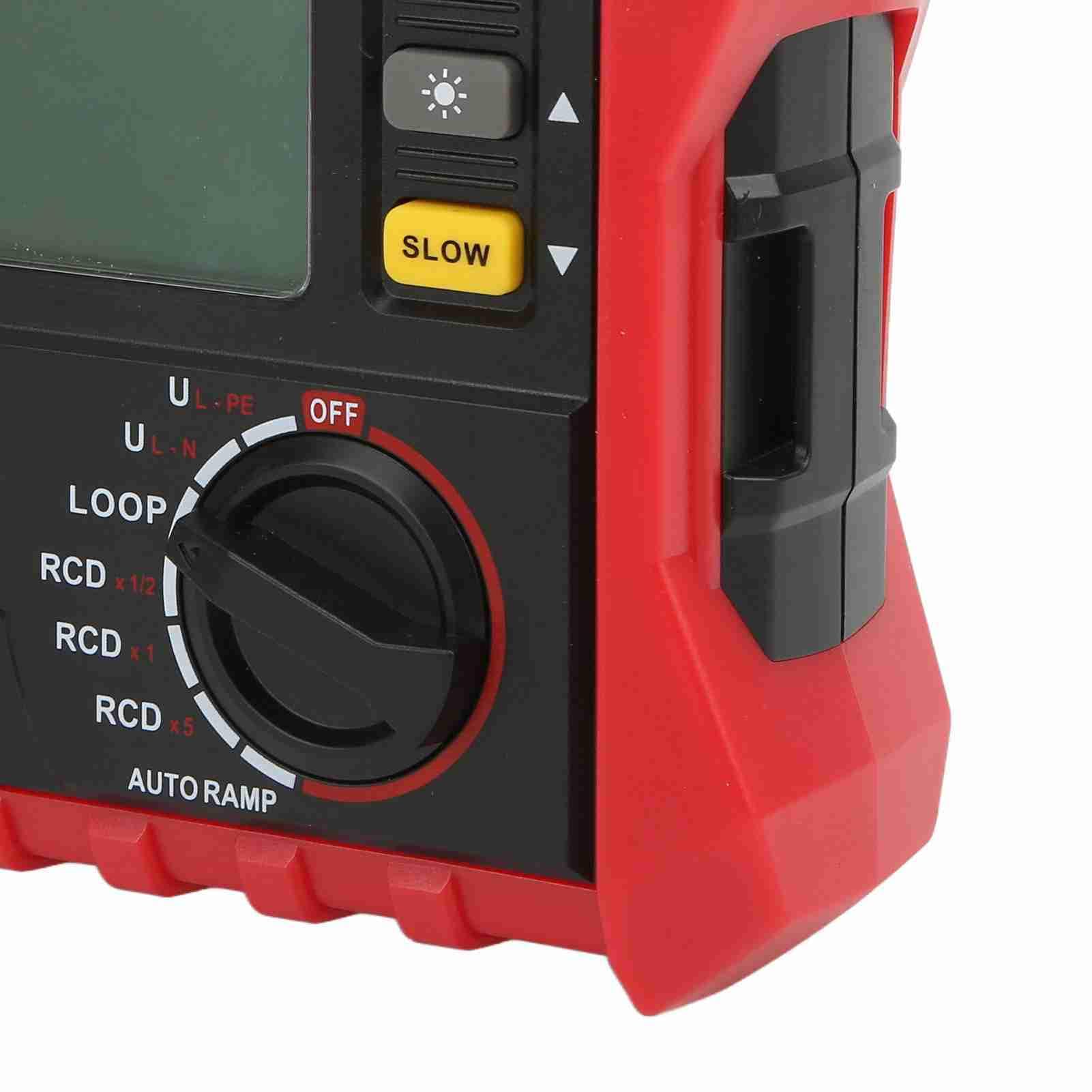 Digital Insulation Loop Tester - Auto Ranging RCD Test Meter for Electrical Safety Checks | Professional Electrician Tool for Home & Industrial Wiring Diagnostics