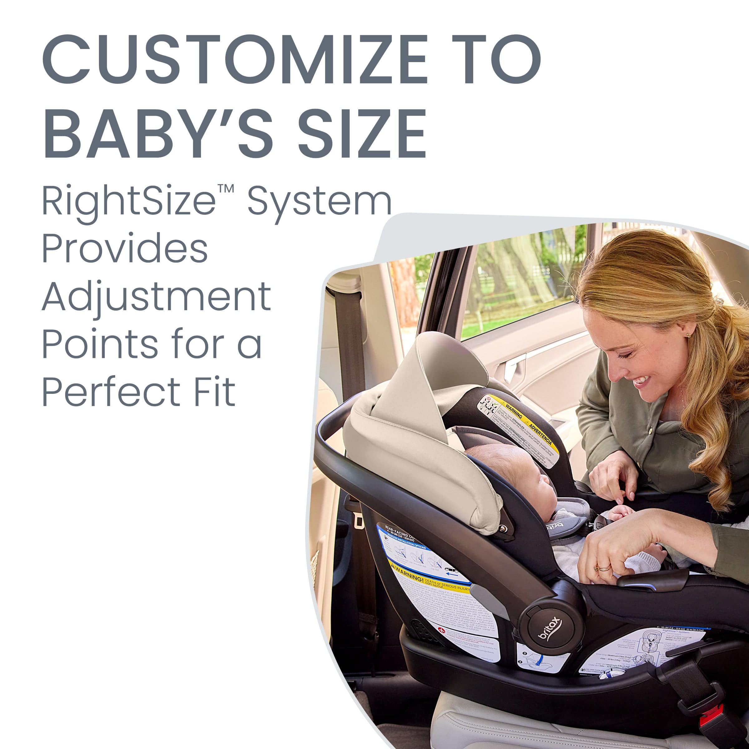 Britax Willow Brook S+ Travel System - Lightweight Stroller & Infant Car Seat Combo for Safe & Comfortable Baby Travel - Perfect for Shopping, Walks & Family Outings