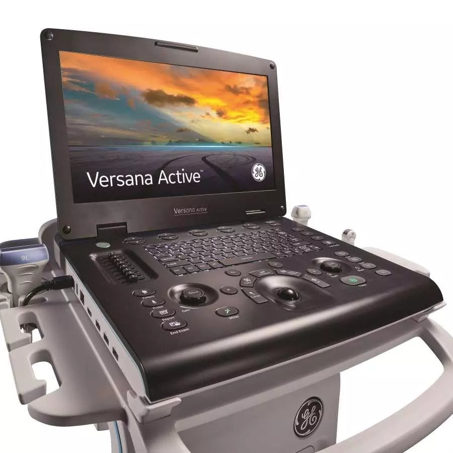 GE Versana Active Portable Ultrasound Machine - High-Resolution Imaging for Point-of-Care Diagnostics | Perfect for Clinics, Emergency Rooms & Mobile Medical Services