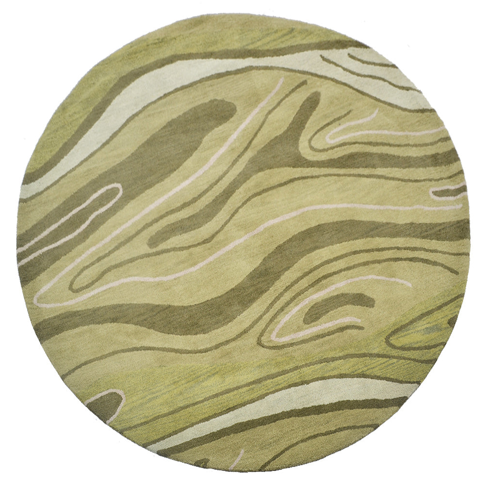 Solstice Hand Tufted Rug - Soft Bohemian Area Rug for Living Room, Bedroom - Premium Wool Carpet for Home Decor