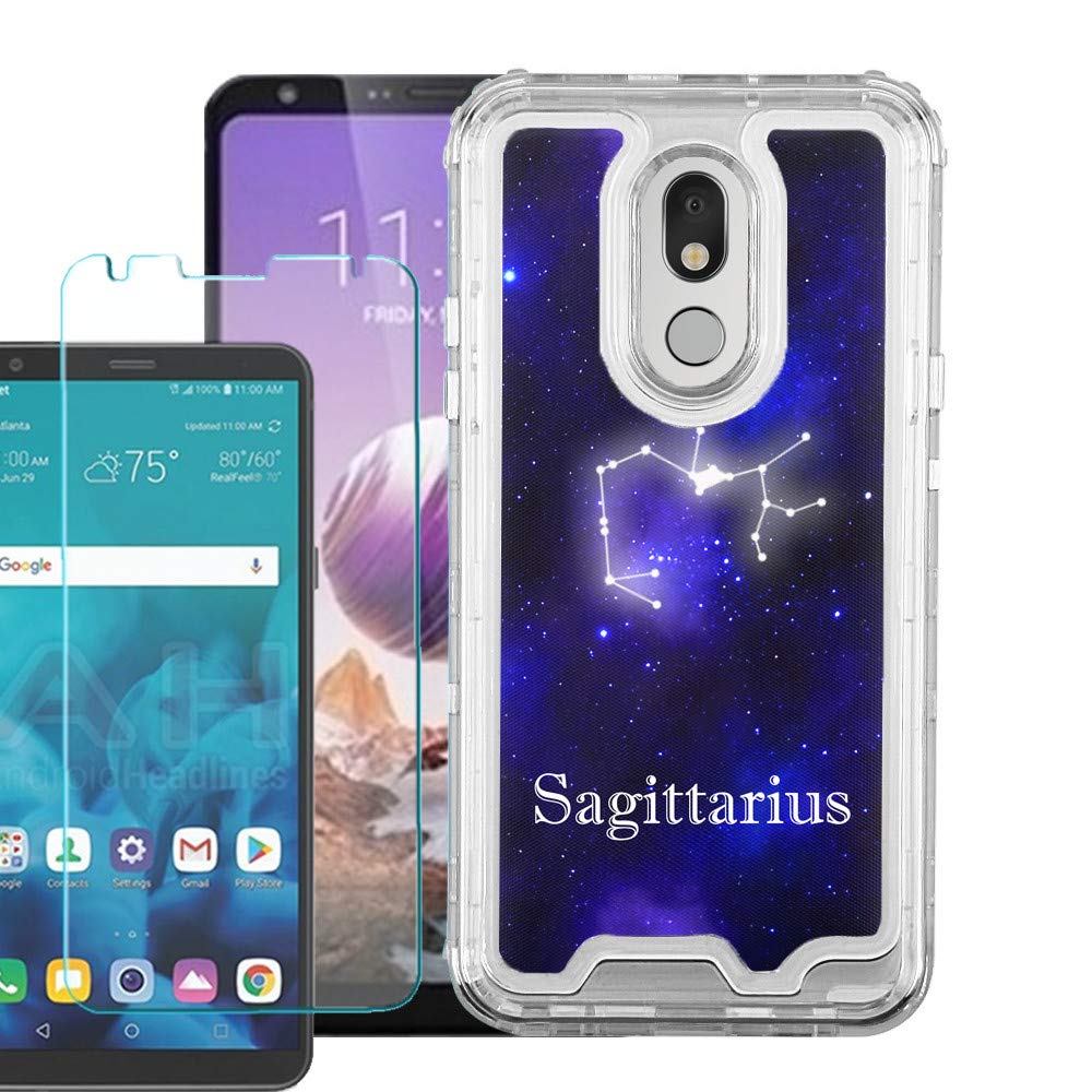 LG Stylo 5 Case with Screen Protector - 3-Layer Hybrid Cover for Daily Protection