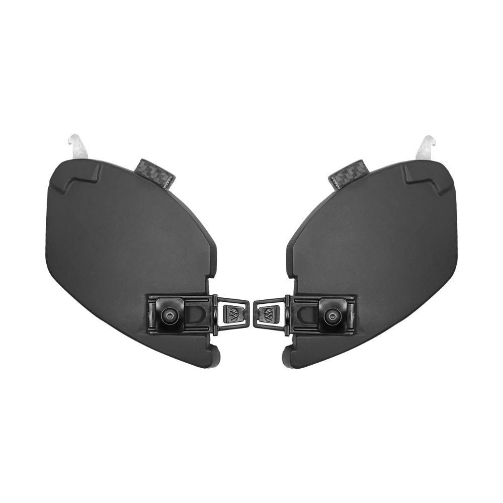 Team Wendy Exfil Ballistic Helmet Ear Covers - Tactical Hearing Protection for Military & Law Enforcement - Available in All Colors - Ideal for Combat Training & Outdoor Shooting