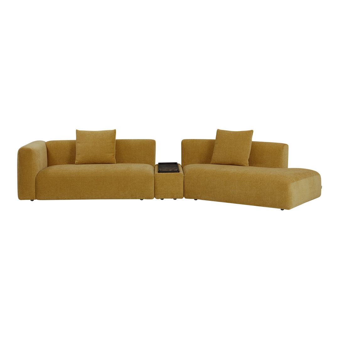 Boketto Modular Sofa Set (17 & 19 Pieces) - Customizable Living Room Furniture for Modern Home & Office Spaces