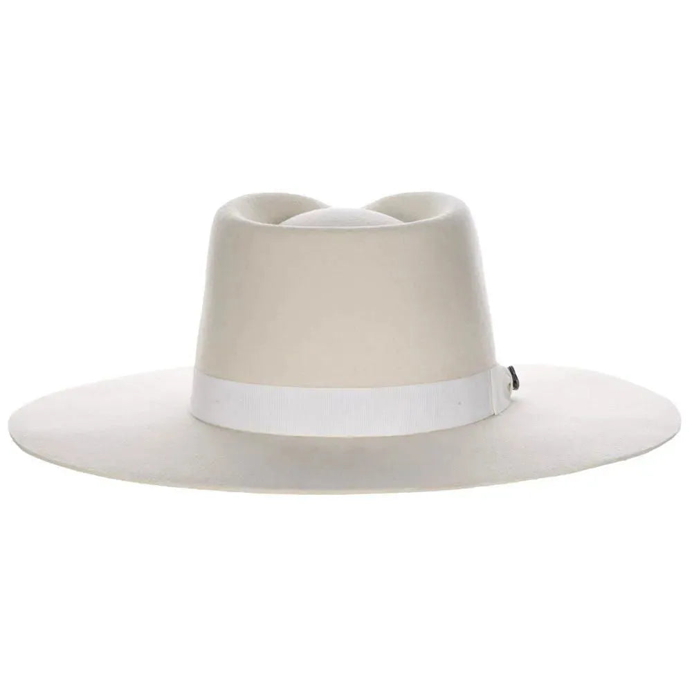 Premium Wool Felt Fedora Hat - Biltmore Celebration Wide Brim Hat for Men & Women | Elegant Fashion Accessory for Outdoor Events, Weddings, and Parties