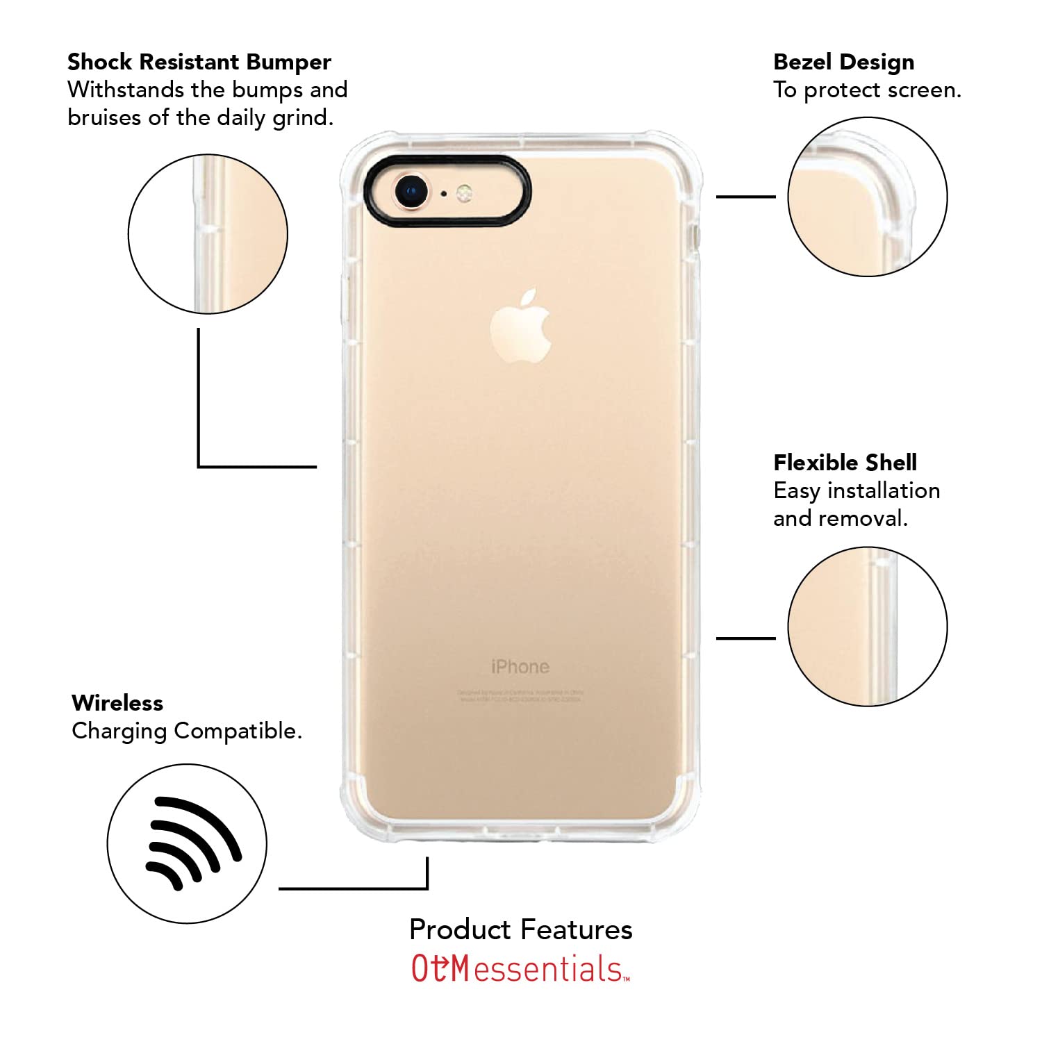 OTM Essentials Portland State University Tough Edge Protective Phone Case - Durable Shockproof Cover for iPhone & Samsung (Perfect for Students, Travel & Outdoor Activities)