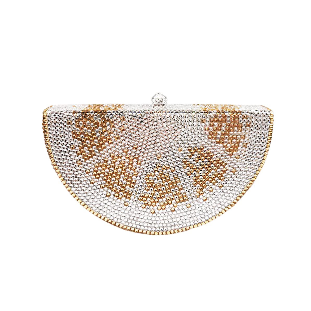 Sparkling Rhinestone Evening Clutch Purse for Women - Elegant Crystal Prom Shoulder Bag with Cute Fruit Design | Perfect for Banquet, Party & Wedding Events