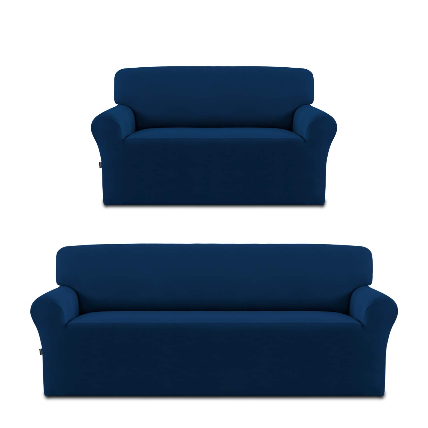Easy-Going Loveseat Slipcover Set - Stretchable Sofa Cover for 2-Seater Couches | Perfect for Living Room, Bedroom & Home Decor Protection