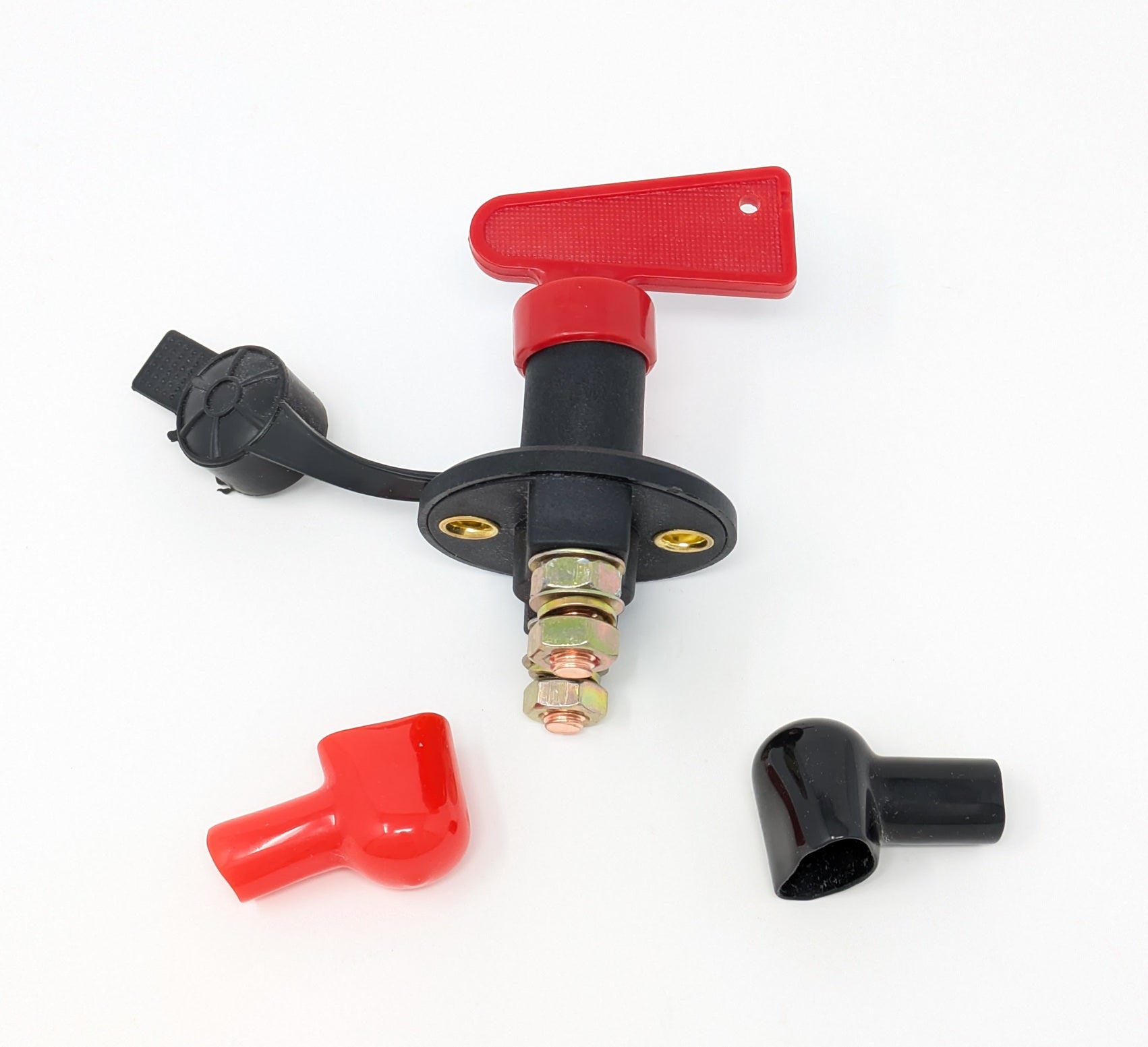 Kill Switch with Removable Key - Emergency Power Cutoff Safety Device for Vehicles, Boats, and Machinery