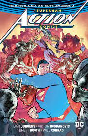 Action Comics Vol 3 Rebirth Deluxe Edition Hardcover - DC Comics Graphic Novel Collection | Perfect for Superhero Fans & Comic Book Collectors