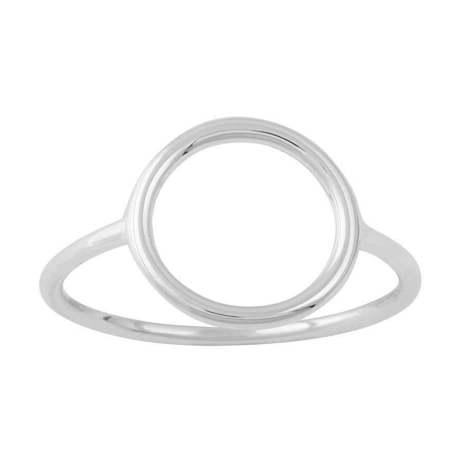 Elegant Circle Ring for Women - Minimalist Gold & Silver Stackable Rings - Perfect for Everyday Wear, Gifts & Special Occasions