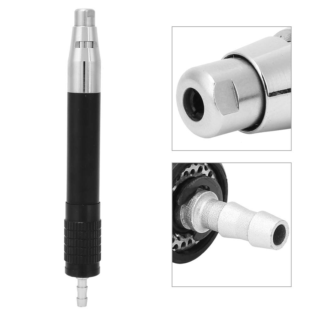 Air Micro Die Grinder with Silencer - Pneumatic Straight Handle Grinding Pen for Industrial Use | Quiet Operation, Eco-Friendly Design | Perfect for Metal Polishing, Engraving & Precision Grinding