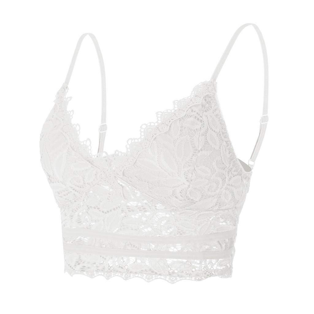 Sexy V-Neck Lingerie Corset for Women - Wireless Plus Size Camisole Bra & Crop Top - Perfect for Date Night, Boudoir Photography and Bridal Lingerie