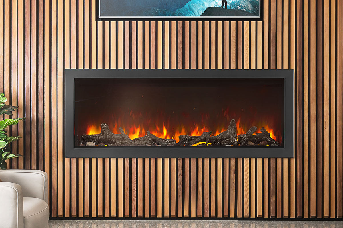 Napoleon Astound 50 Smart Built-In Linear Electric Fireplace - Modern Heating Solution for Living Room, Bedroom & Office Spaces