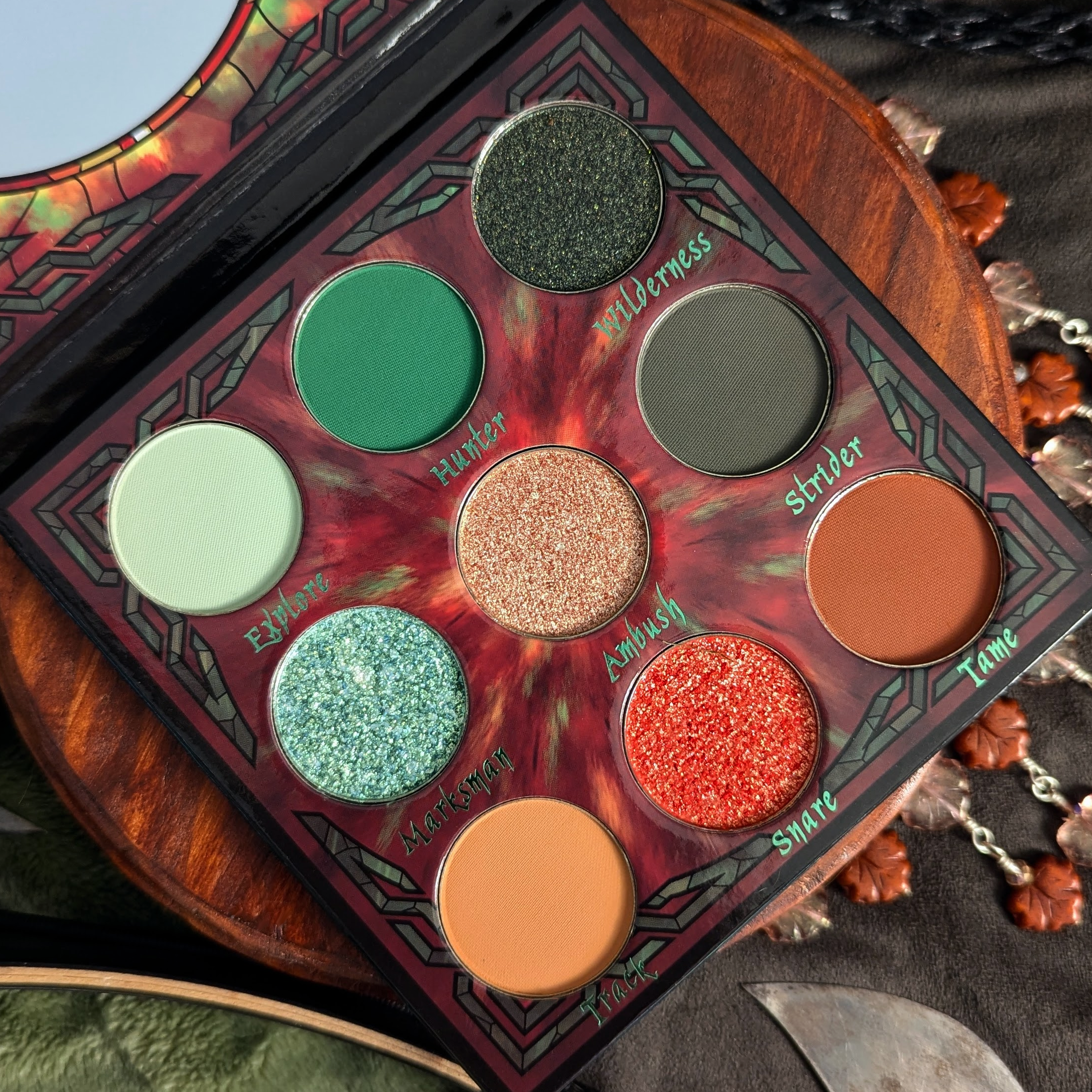 Ranger Eyeshadow Palette - 12 Highly Pigmented Matte & Shimmer Shades for Professional Makeup | Perfect for Day to Night Looks, Bridal & Party Makeup