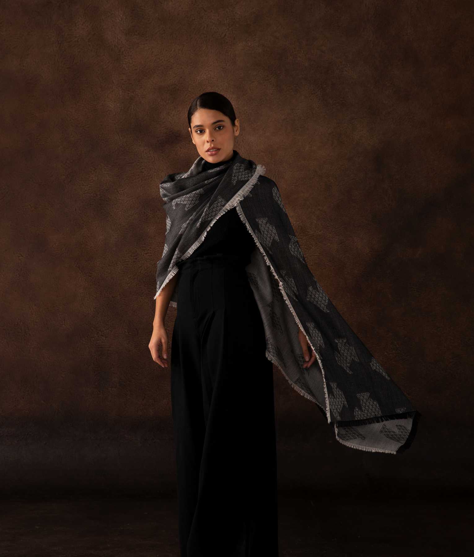 Stylish New Pelicans Chimu Shawl - Soft & Lightweight Wrap for Women - Perfect for Travel, Beach, and Evening Outfits