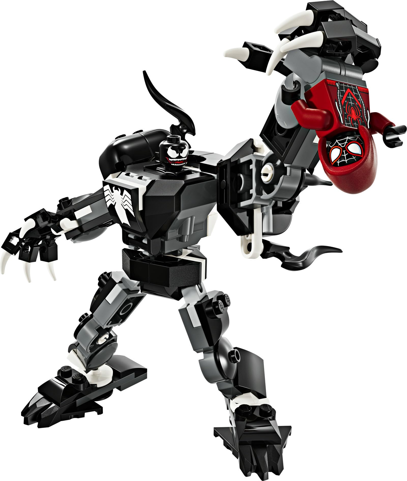 LEGO Marvel Venom Mech vs. Miles Morales 76276 & War Machine Mech 76277 with Spider-Man's Bridge 30443 - Superhero Building Toy Set for Kids Ages 7+ | Action-Packed Play for Marvel Fans, Birthday Gifts & Creative Construction Fun
