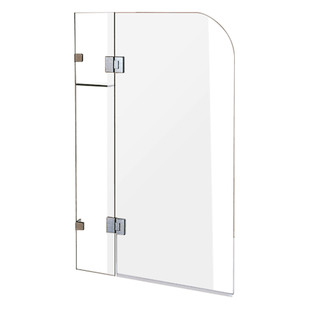 10mm Frameless Glass Shower Screen 1200 x 1450mm - Modern Bathroom Panel by Della Francesca | Perfect for Walk-in Showers & Spa-Style Bathrooms