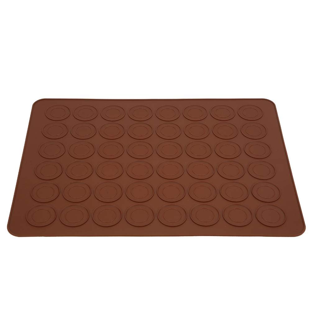 Non-Stick Silicone Macaron Baking Mats - 48 Grids for Perfect Macarons, Cookies & Pastries - Ideal for Home Bakers & Professional Cake Shops - Great for French Macaron Making, Cookie Decorating & Bakery-Style Desserts