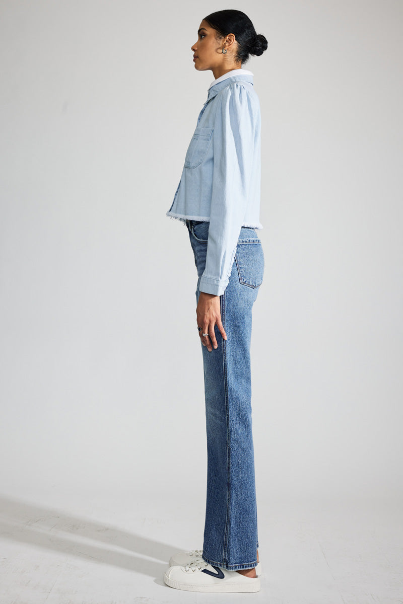 Freya Premier Ultra High Rise Bootcut Jeans for Women - Stretch Denim Pants with Flattering Fit - Perfect for Casual Wear, Office & Night Out