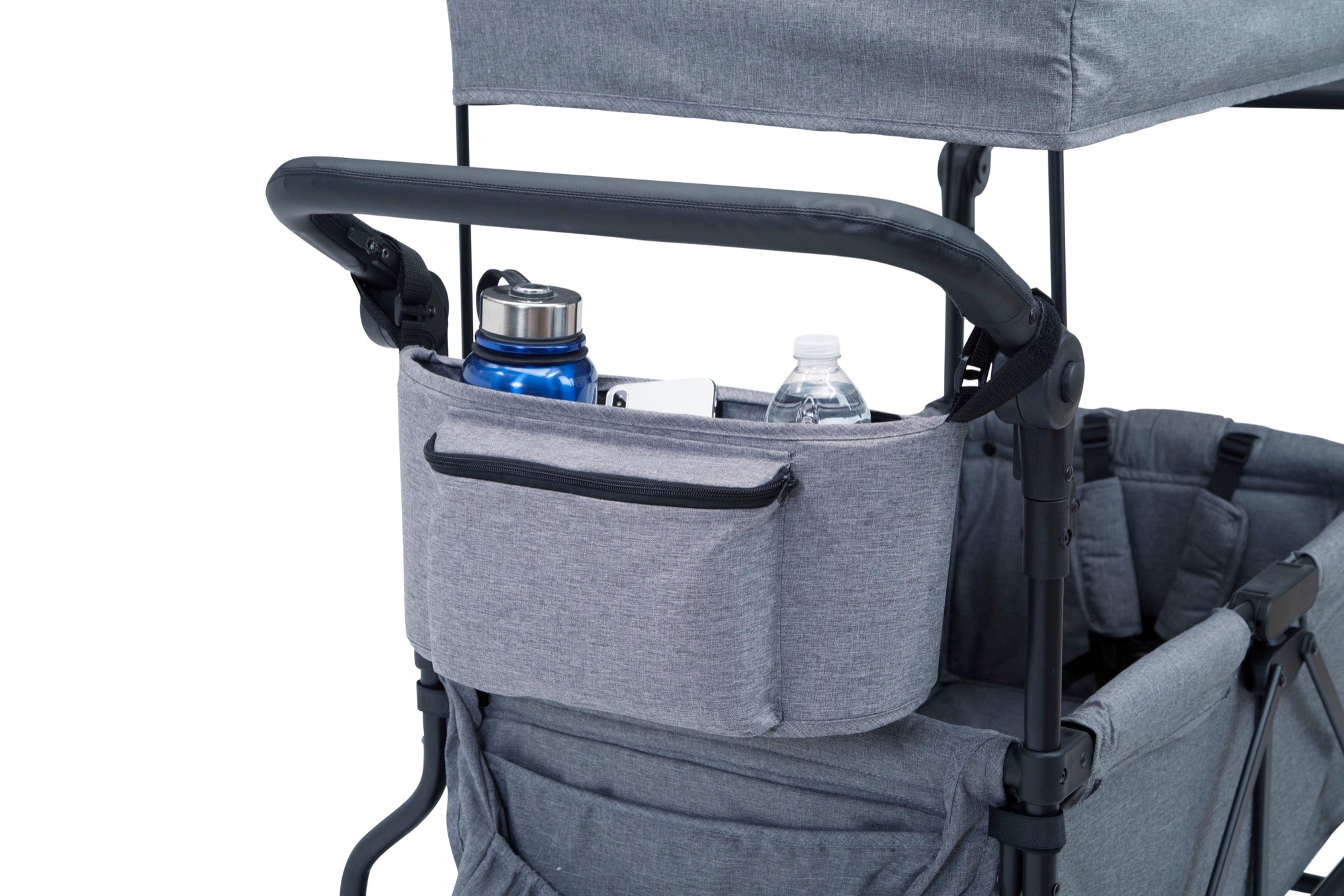 Jeep Wrangler Stroller Wagon Parent Organizer - Car Seat Storage Bag with Multiple Pockets for Diapers, Toys & Essentials - Perfect for Family Outings, Road Trips & Outdoor Adventures