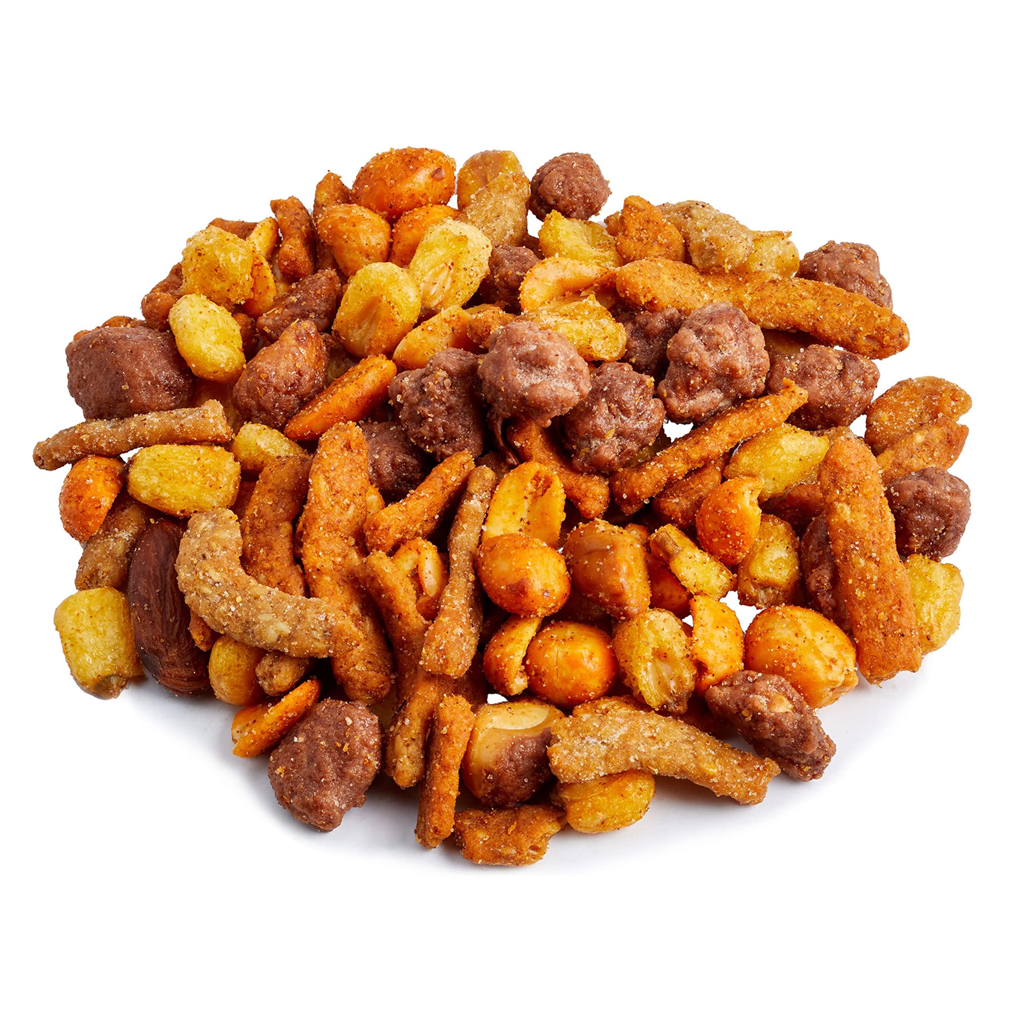 Amazon Fresh Sweet & Spicy Trail Mix - 16oz Healthy Snack for Hiking, Camping & Office Breaks | Gluten-Free Nuts & Dried Fruits Mix