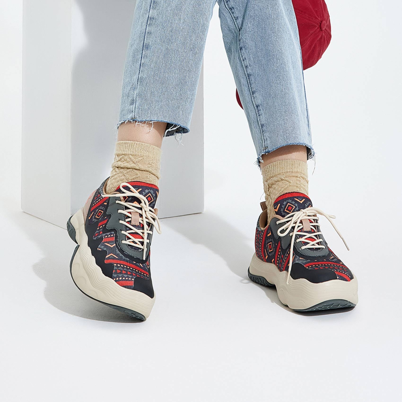 Restart the Game Catalonia III Women's Sneakers - Stylish Comfortable Walking Shoes for Casual Wear, Gym & Travel