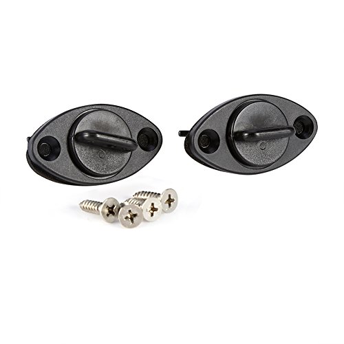 **POCREATION Universal Kayak Drain Plug Kit - 2 Plugs with Screws for Canoe, Boat, Dinghy & Kayak | Waterproof & Durable for Marine Use**    *(Use Case: Perfect for kayaking, boating, and canoeing to prevent water leakage and ensure a dry ride.)*
