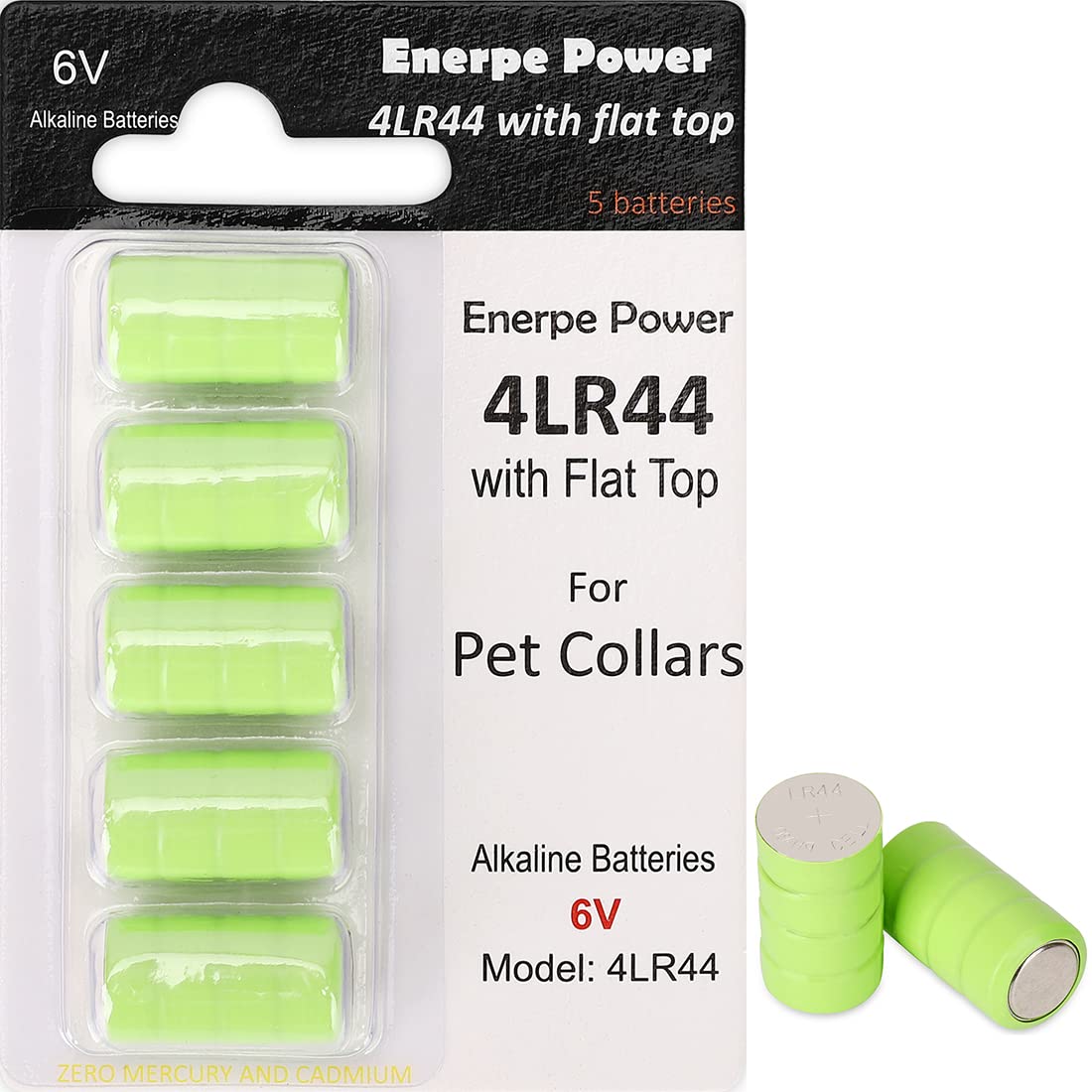 6V Replacement Batteries for Pet Stop, Perimeter, Dog Guard & Extreme Dog Collars - 5-Pack & 10-Pack Options - Long-Lasting Power for Dog Training & Pet Containment Systems