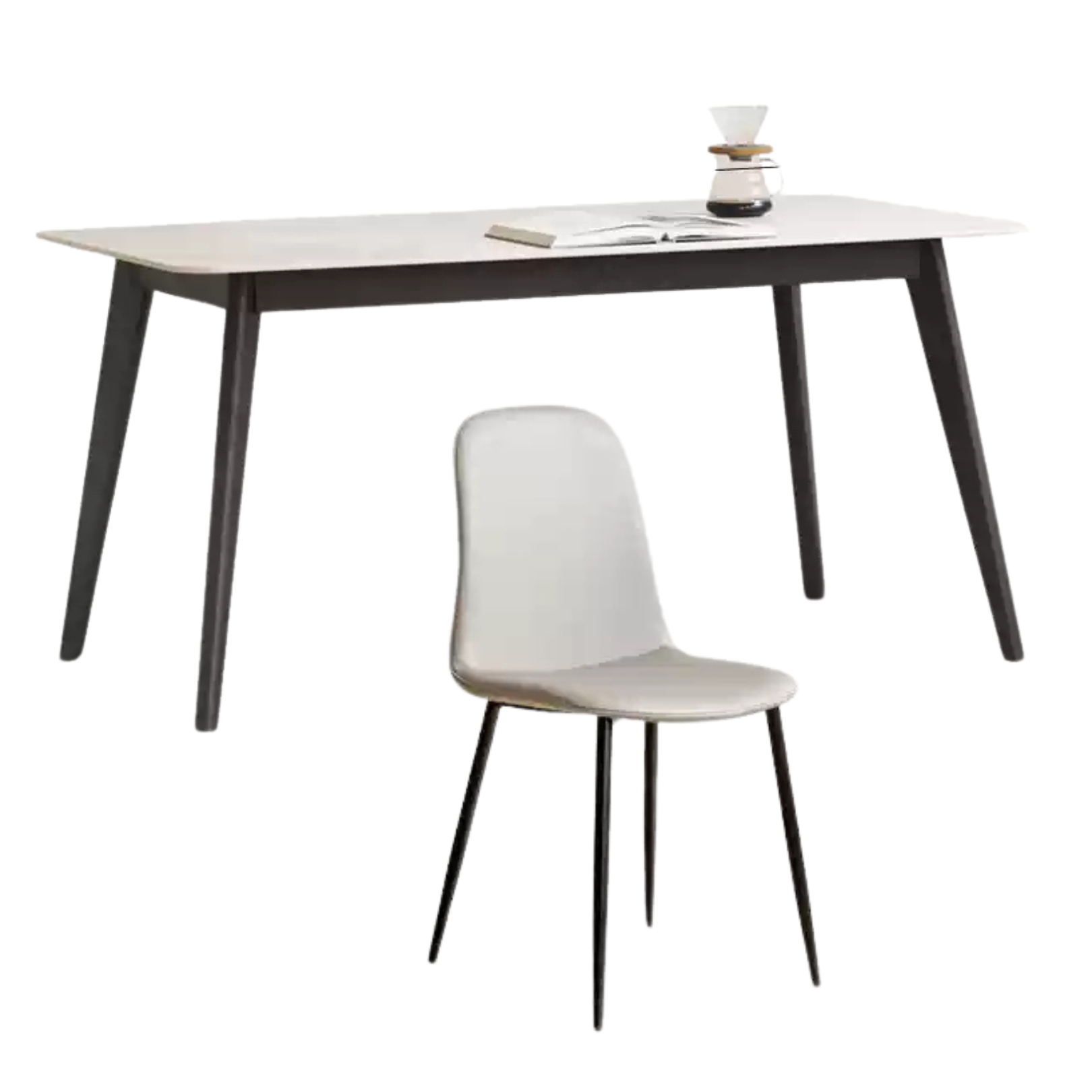 Premium Oak Solid Wood Rocking Table - Durable & Stylish Outdoor Patio Furniture for Garden, Deck, or Porch Relaxation