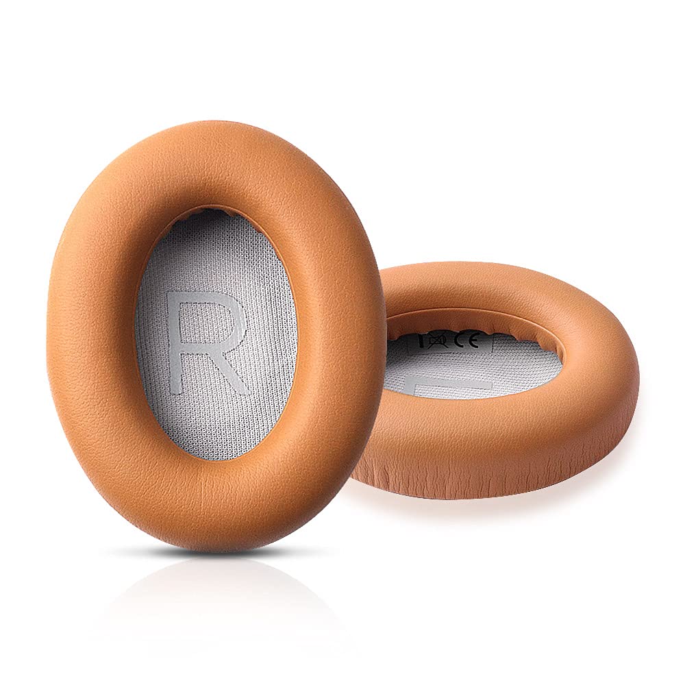 HUYUN Protein Leather Replacement Ear Pads for Bose 700, NCH700, NC700 Headphones - Premium Noise Cancelling Earpads & Cushion Repair Parts (Khaki) - Perfect for Office, Travel & Gaming Comfort