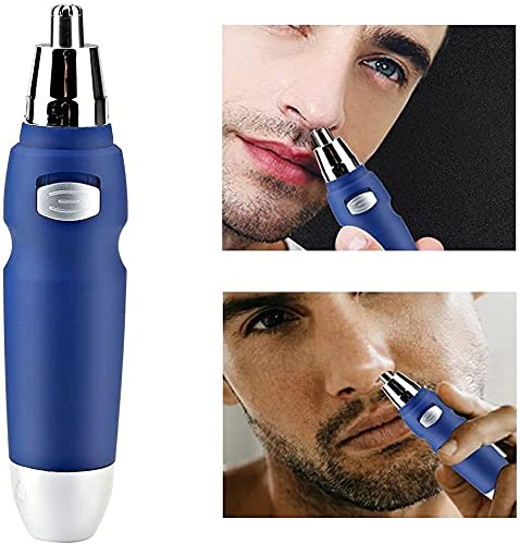 Electric Nose & Ear Hair Trimmer for Men - Rechargeable Painless Grooming Tool for Facial Hair, Beard & Nose Hair Removal - Perfect for Travel, Home & Personal Care Routine