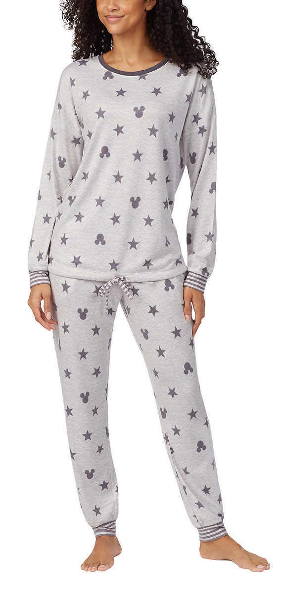 Disney Women's 2-Piece Cozy Pajama Set - Soft Sleepwear for Women & Girls - Perfect for Lounge, Sleep & Movie Nights