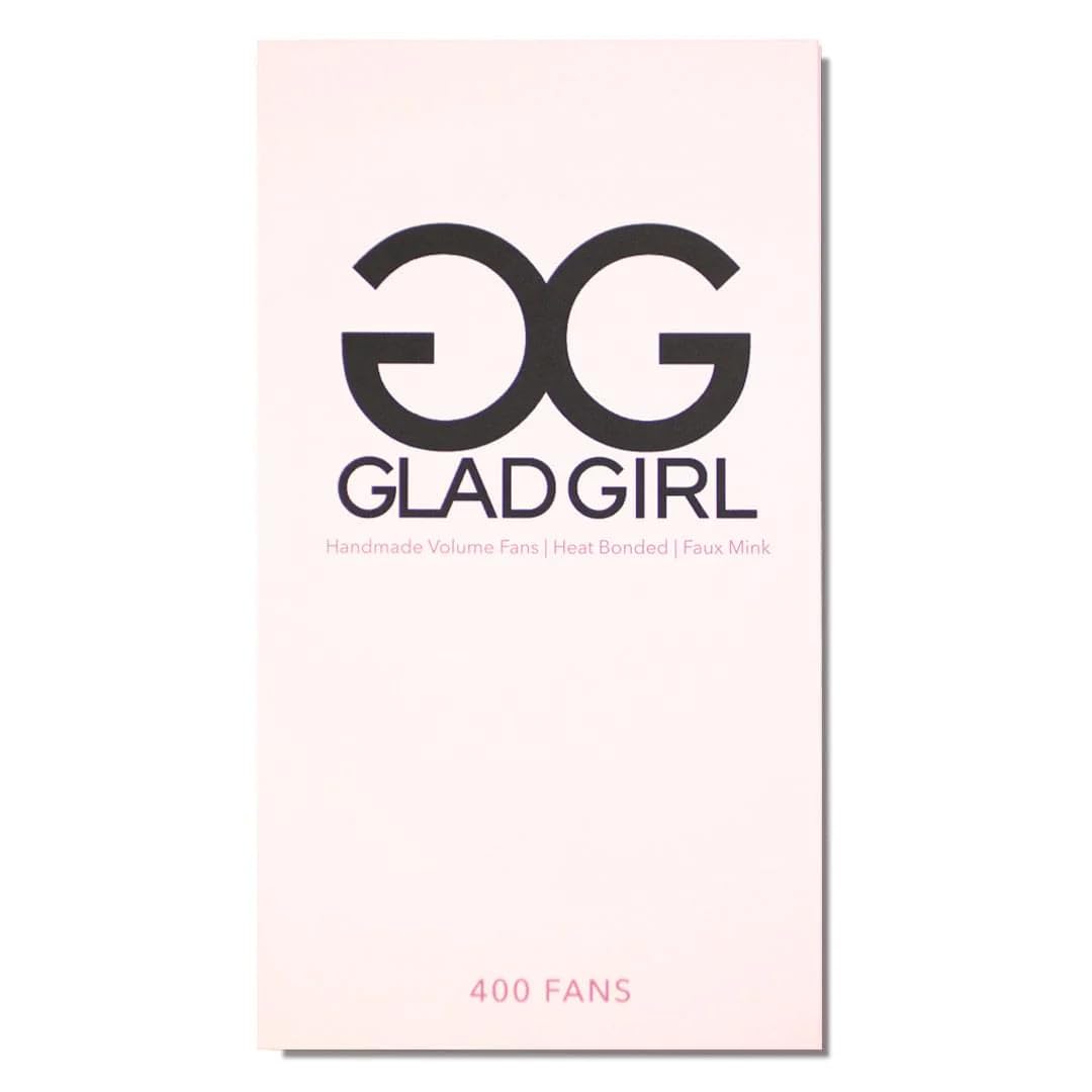 Glad Lash Signature Volume Fans 10D C Curl 9mm & 15mm - Premium False Eyelashes for Dramatic Eye Makeup - Perfect for Parties, Weddings & Special Occasions