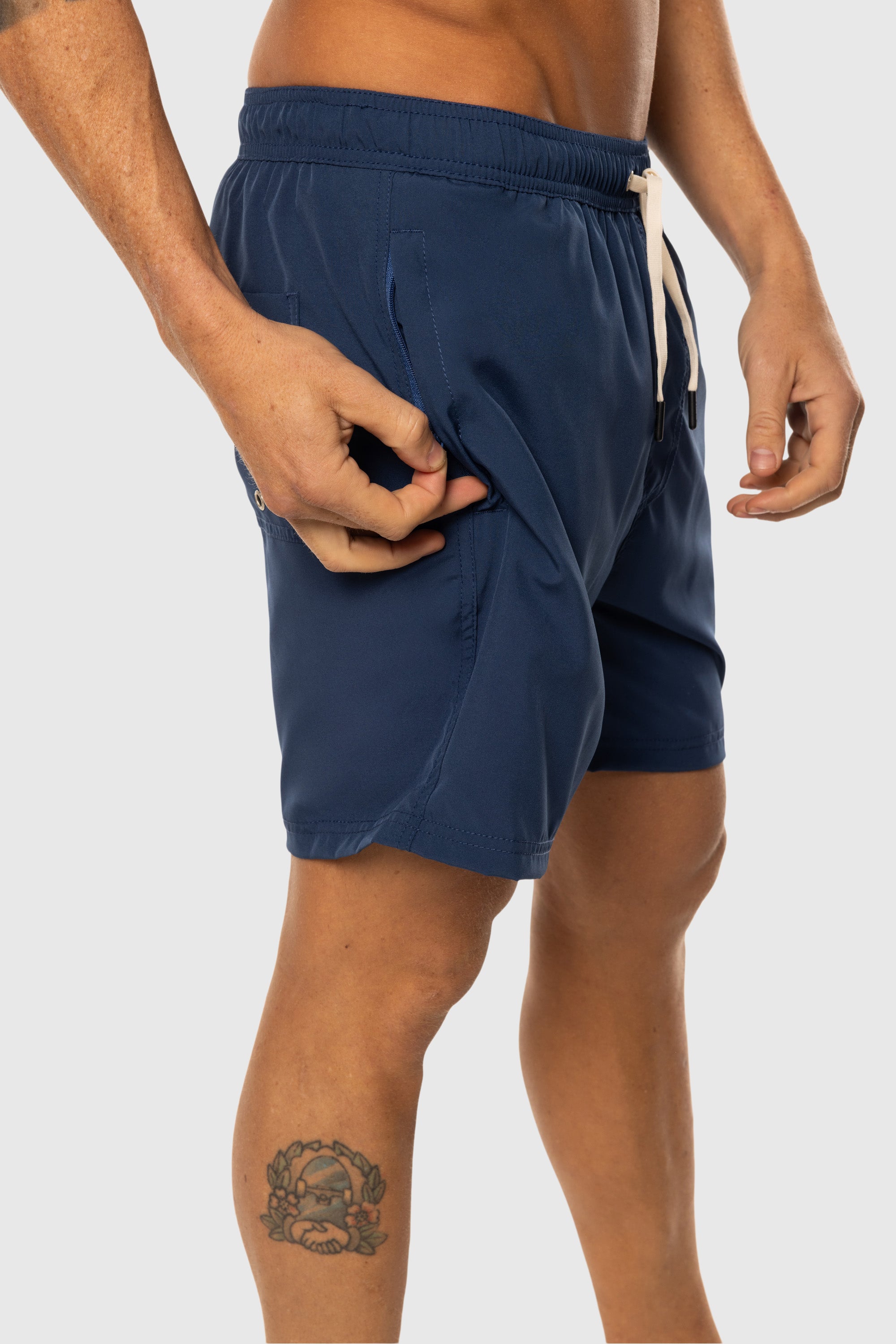 **Men's Quick-Dry Swim Shorts 2-Pack - Comfortable Beach & Pool Swimwear for Swimming, Surfing & Water Sports**